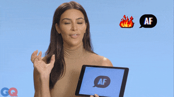 Kim Kardashian Af GIF by GQ