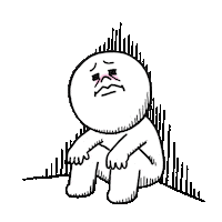 Moon Fail Sticker by LINE FRIENDS