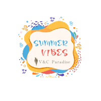 Summer Beach Sticker by V&Cparadise