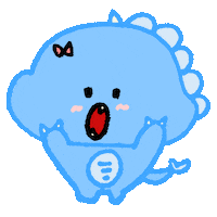 Blue Dragon Sticker