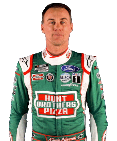 Kevin Harvick Yes Sticker by Hunt Brothers® Pizza