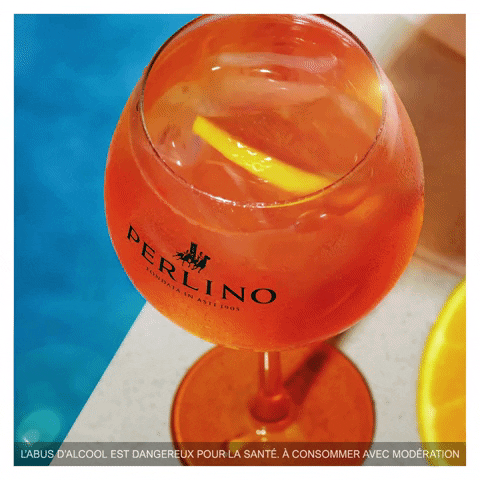 perlino_france giphyupload cocktail prosecco spritz GIF