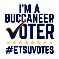 2020 Election Sticker by ETSU