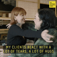 Tattoo Artist Hug GIF by 60 Second Docs