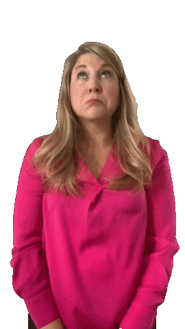 dscapecchi not sure sara capecchi looking up down Sticker