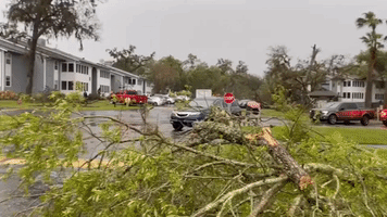 Storm Damages Residences in Ocala, Florida