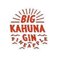 bigkahunaspirits pineapple aloha makingwaves bigkahuna Sticker