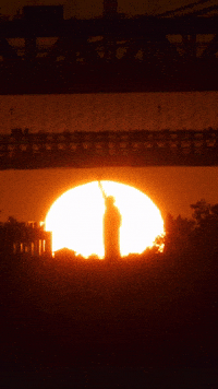 New York Sunset GIF