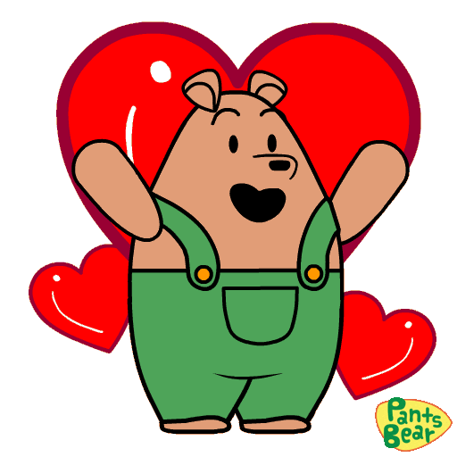 Love You Heart Sticker