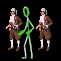 Jamming Founding Father GIF