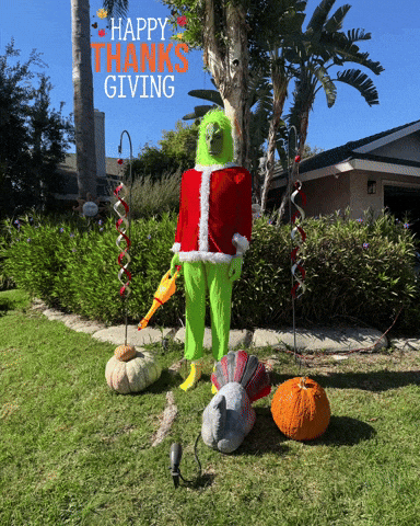 Thanksgiving Grinch GIF