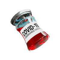 Corona Vaccine Sticker