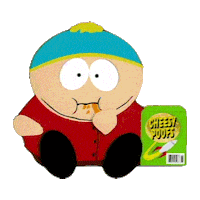 Snacking Eric Cartman Sticker by South Park