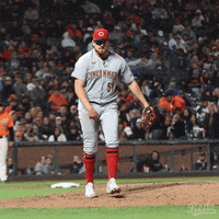 Fired Up Baseball GIF by Cincinnati Reds