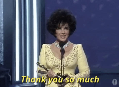 Thank You So Much Oscars 1993 GIF by The Academy Awards