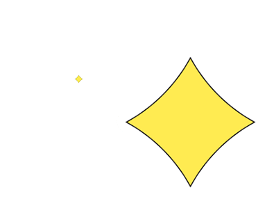 Star Shining Sticker