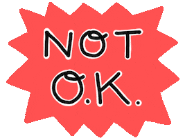 Mal Ok Sticker by Raf Sinopoli