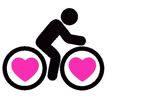 Bike Cycling Sticker by Amiletters