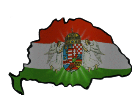 flag hungary STICKER by irgum