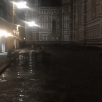 Streets Empty in Tourist Centre of Florence After Italy Placed on Coronavirus Lockdown