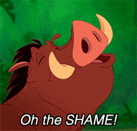 The Lion King Shame GIF