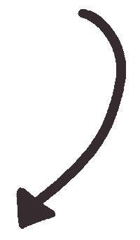 Black Arrow Sticker