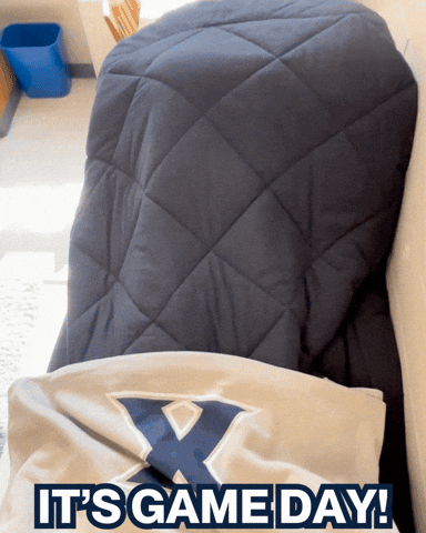 Excited Wake Up GIF by Xavier University