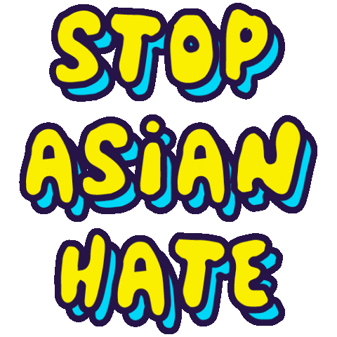 Asian American Stop Sticker