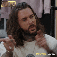TOWIE dance work point thinking GIF