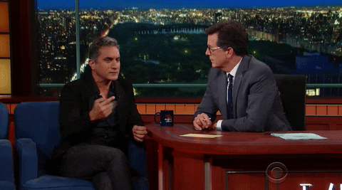 angry what the what GIF by The Late Show With Stephen Colbert