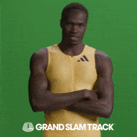 Track And Field Nod GIF by Grand Slam Track