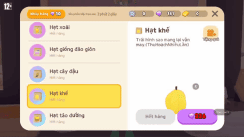 TẶNG QUÀ SK NÔNG SẢN 