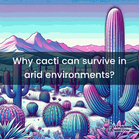 Cactus Survival GIF by ExplainingWhy.com
