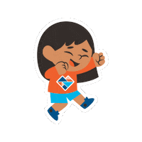 Girl Kid Sticker by Bahay Turo