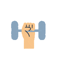 Exercising Strong Woman Sticker