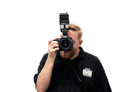 Photographer Leopard Sticker by Leopardprints photography