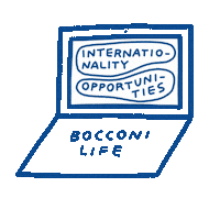 Computer Universitã  Sticker by Bocconi University