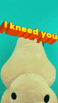 I Need You Love GIF by I Heart Guts
