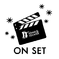 Movie Set Filmmaking Sticker by Söhne & Töchter