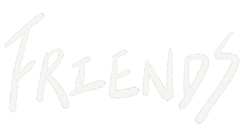 Friends Writing Sticker