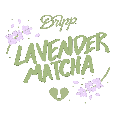 Matcha Dripp Sticker by Dripp® Coffee Bar