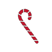 Candy Cane Stockings Sticker by Mallory Ervin