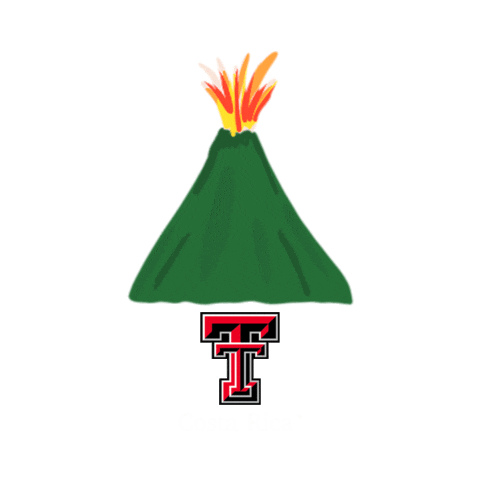 Ttucr Sticker by Texas Tech Costa Rica University