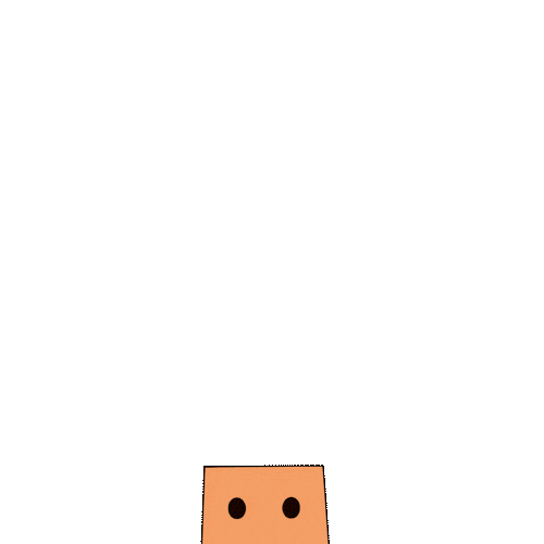Boxhead Sticker by ZenMarket
