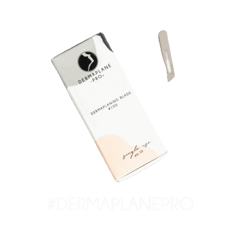 dermaplanepro giphyupload skincare spa skin care Sticker