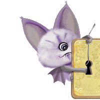 Vampire Bat Sticker
