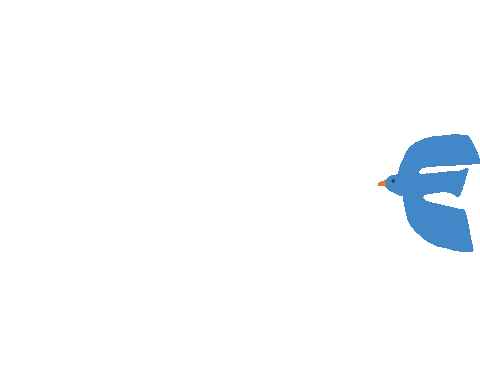 Bird Sticker by Tocco Toscano