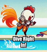Summer Swimming GIF by Zorooster