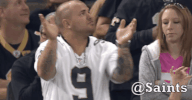 Saints Football GIF by New Orleans Saints