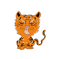 Happy New Year Smile Sticker by sarupinku